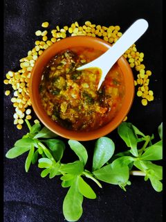 गोल भाजी चना दाल में (gol bhaji chana dal me recipe in Hindi) रेसिपी मुख्य फोटो