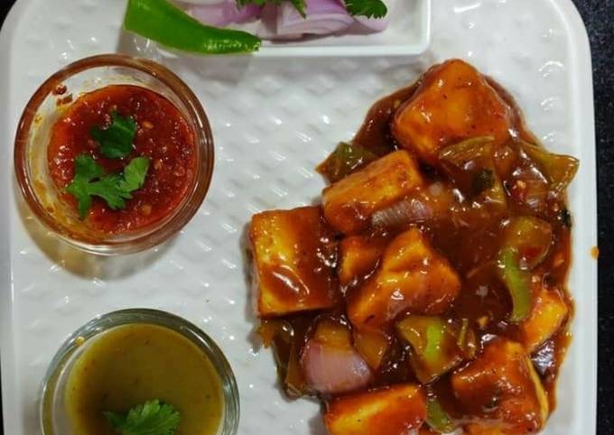 Step-by-Step Guide to Prepare Homemade Salty Chilli paneer