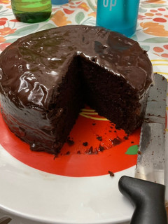 A picture of Moist Chocolate Cake.