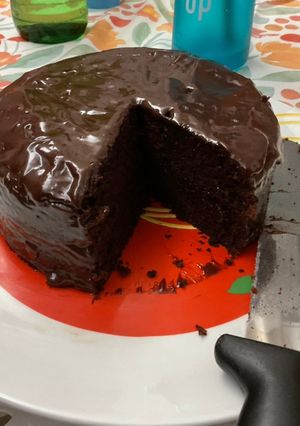 A picture of Moist Chocolate Cake.