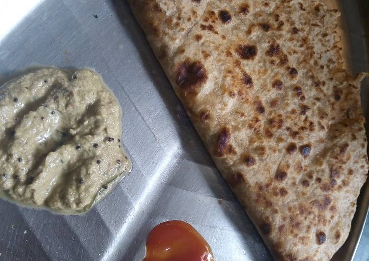 Steps to Prepare Delicious Aloo bhujiya paratha