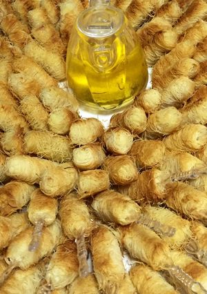 صورة لوصفة اصابع الكنافة بالجبنة