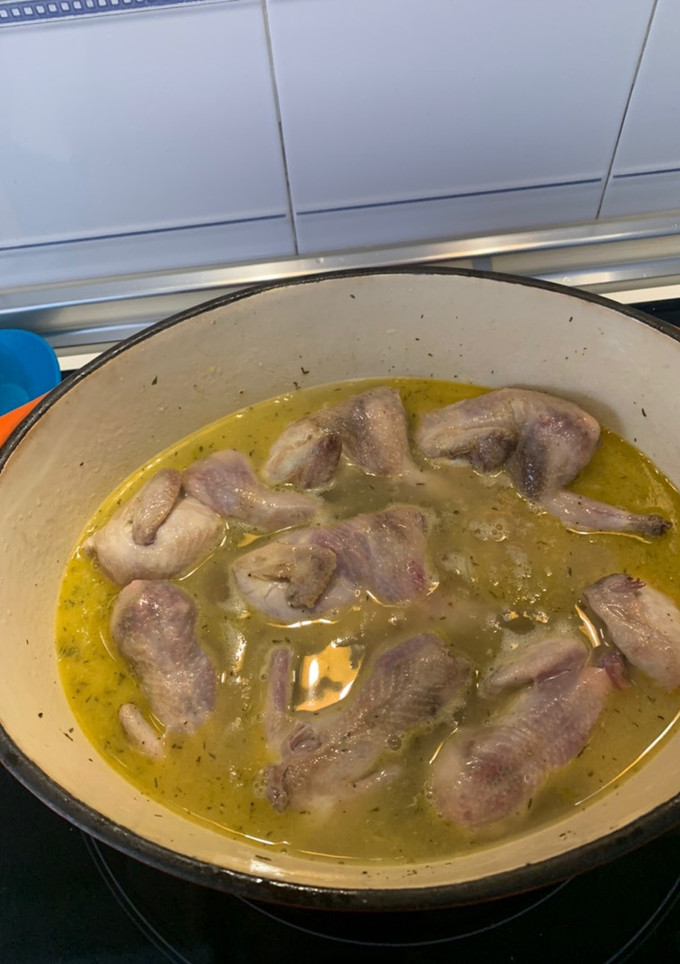 Una foto de Codornices en escabeche