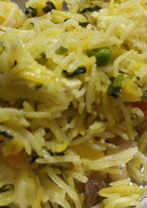A picture of Sweet Pulao.