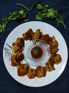 ফুলকপির পকোড়া (foolkopir pakora recipe in Bengali) রেসিপির প্রধান ছবি