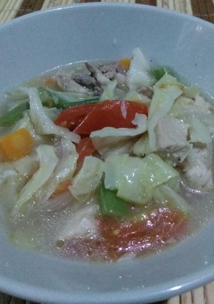 Foto resep Capcay kuah ayam