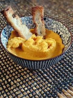 Une photo de Houmous de carotte