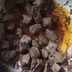 A picture of Beef kaleji.