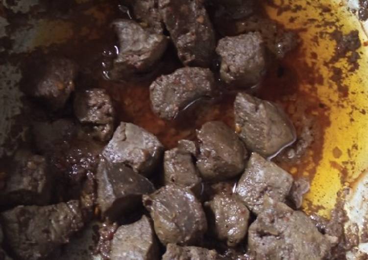 Steps to Make Homemade Beef kaleji