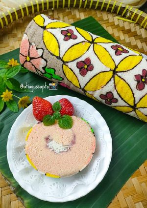 Foto resep Bolu gulung batik (613)