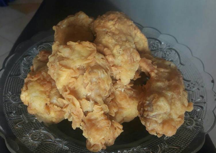 Cara Gampang Membuat Ayam goreng kentucky kriuk 😄, Menggugah Selera