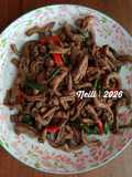 Tumis Usus Ayam