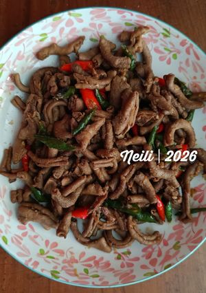 Foto resep Tumis Usus Ayam