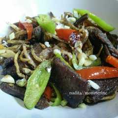 รูปของ Tumis teri daging
