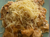 Tortellini Cremoso com Cogumelos e Queijo