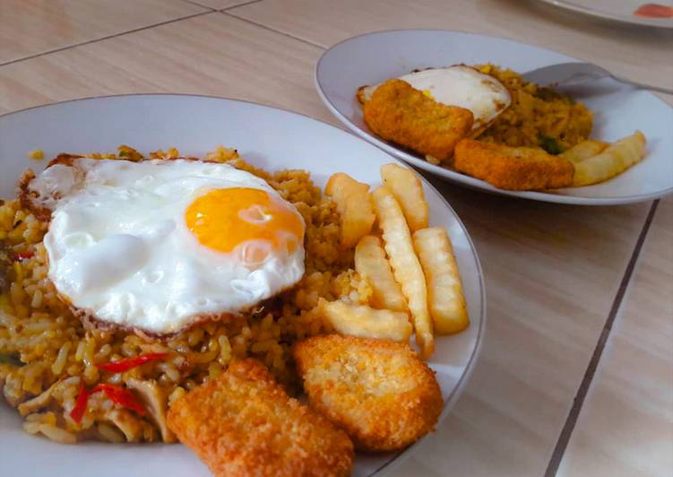 Cara Mudah Membuat Nasi Goreng Campur Simple, Enak Banget