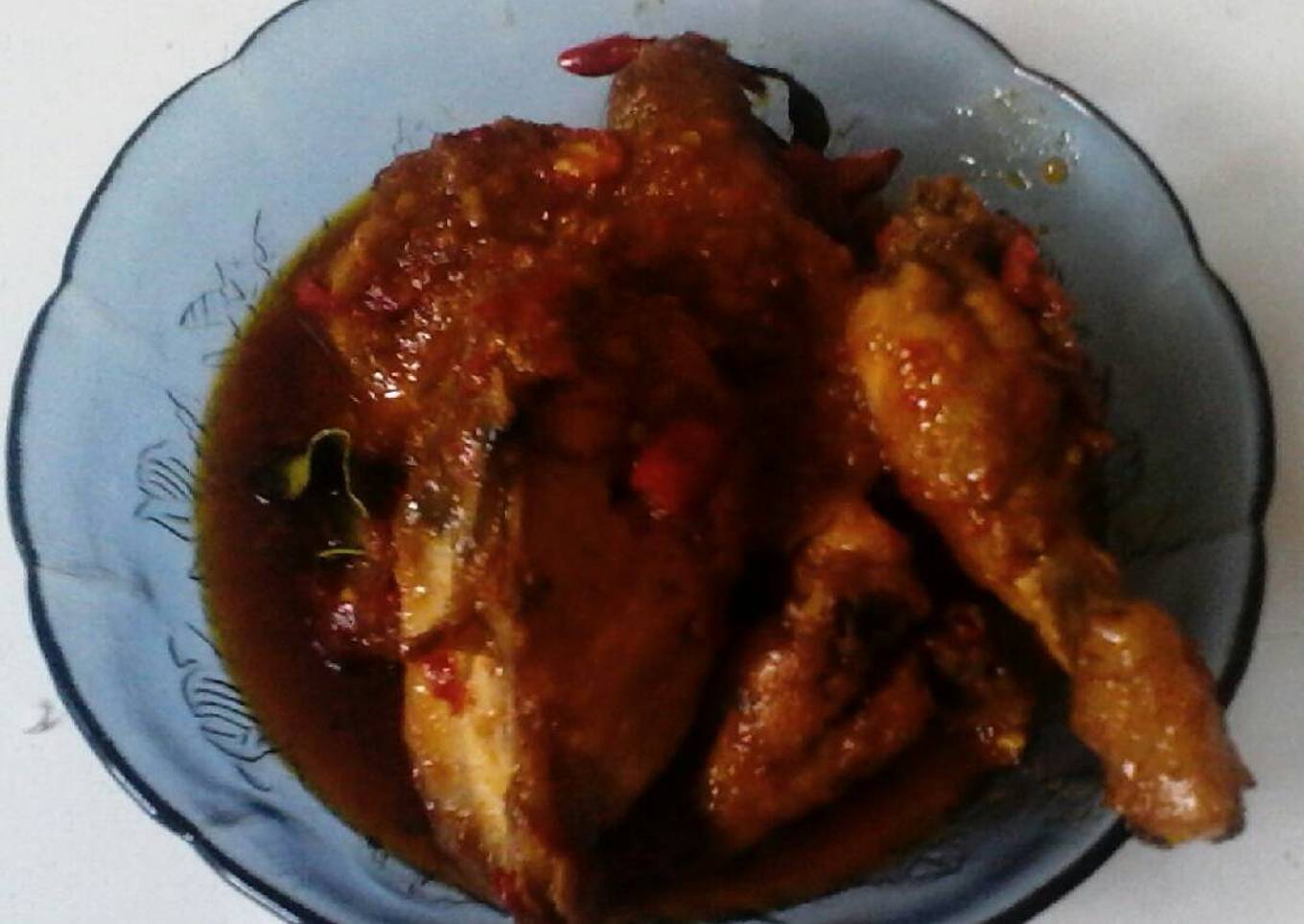 Ayam balado super pedas