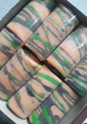 Foto resep Dadar gulung vla coklat