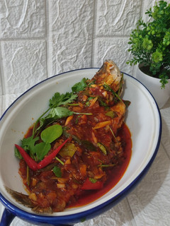 Gambar Ikan Siakap 3 Rasa Ala Thai
