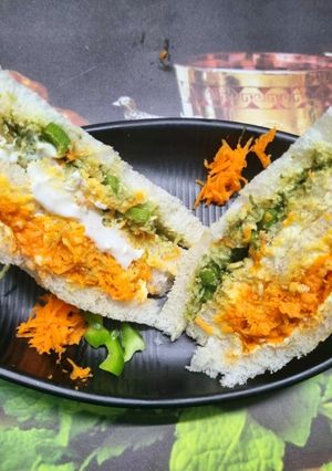 A picture of Tri - Colour Sandwich.