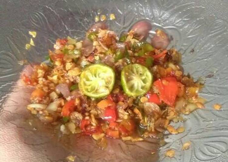 Resep Sambel embe simpel Anti Gagal