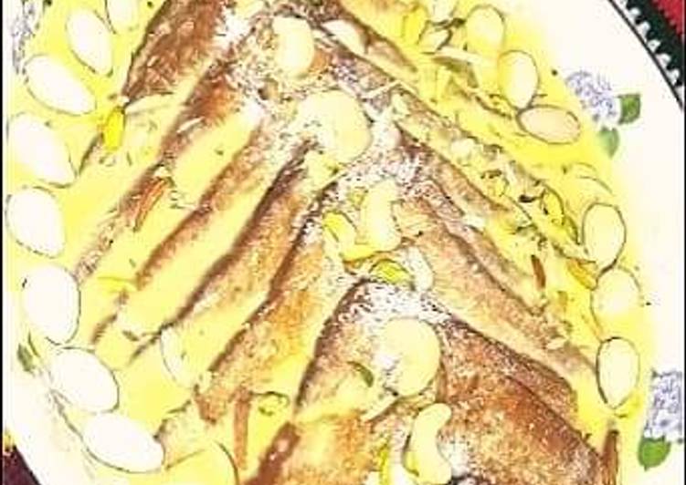 Recipe of Favorite Vanilla Custard Shahi tukray