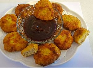 Una foto de Nuggets de pollo/chicken nuggets