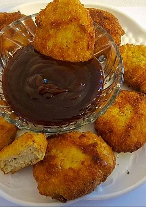 Una foto de Nuggets de pollo/chicken nuggets