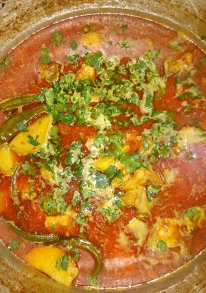 A picture of Allu chicken.