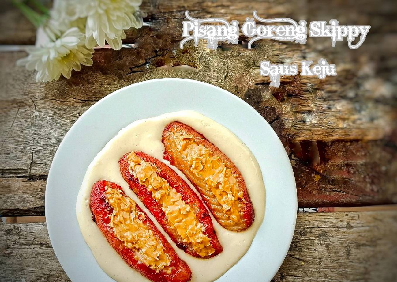 Pisang Goreng Skippy Saus Keju