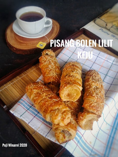 Foto resep Pisang bolen lilit keju