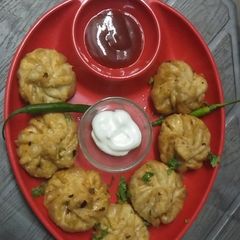 Delicious Veg momos A picture of Delicious Veg momos.