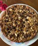 Chocolate and oats baked banana cake (Bánh chuối nướng)