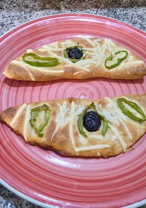 Une photo de Salée farcie au poivron vert 🫑🫑🫑