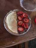 Half Chocolate & Strawberry Cheesecake