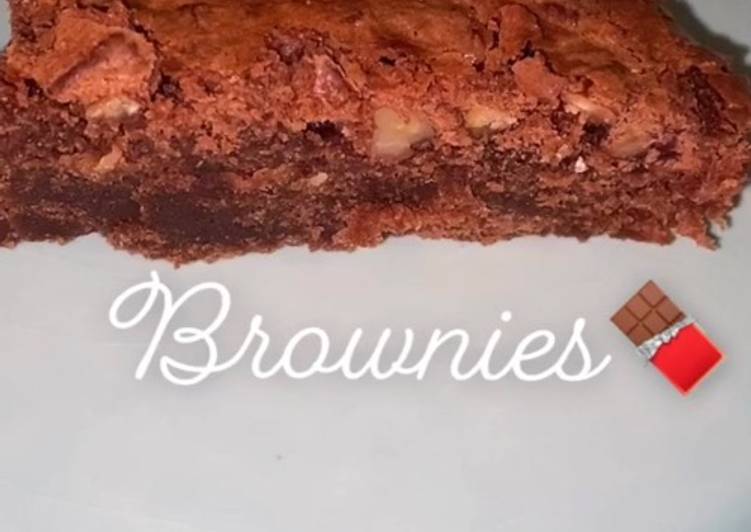 Voici la recette Brownies à la maison