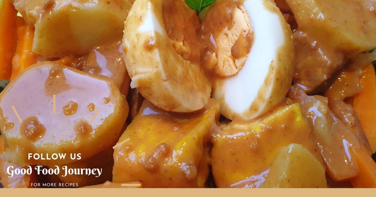 Gadogado (Indonesian traditional salad with peanut sauce) Recipe by