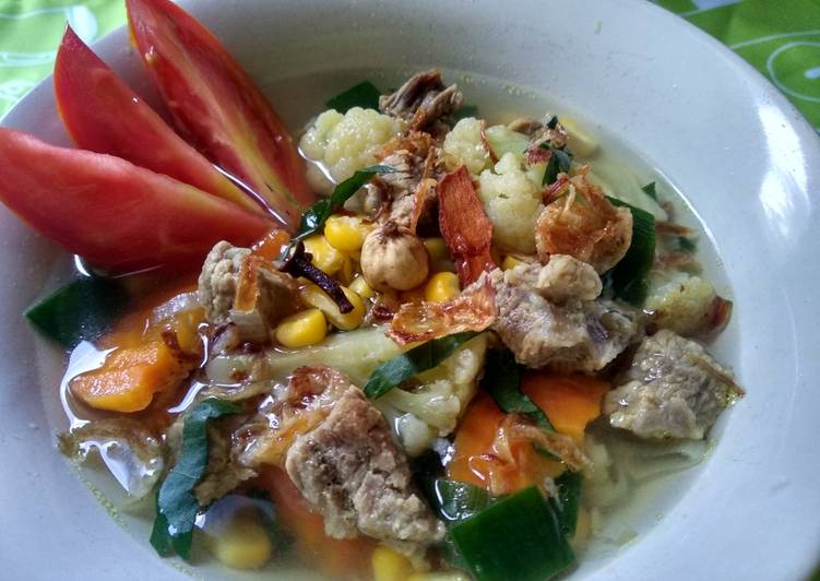 Resep Sup Daging Rempah, Enak Banget