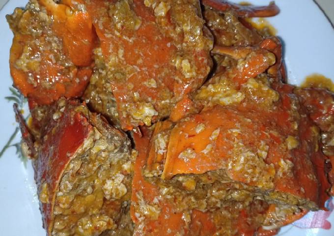 Kepiting Telur Saus Tiram