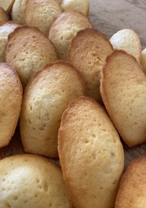 Une photo de Madeleines aux agrumes