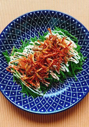 菇絲拌水蓮 的食譜成品照片