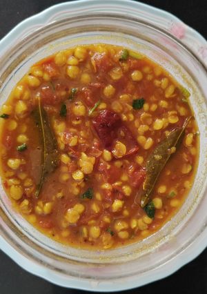 A picture of Channa masala curry.