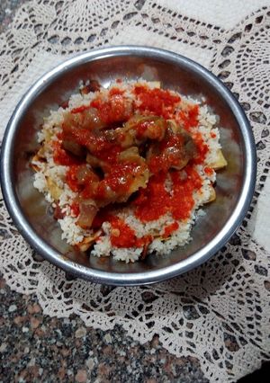 صورة لوصفة فته الكوارع بالصلصة 😋