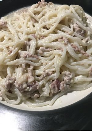 Fokhagymás tejszínes tészta recept fotója