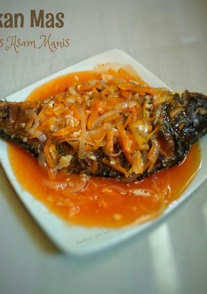 Foto resep Ikan Mas Saus Asam Manis