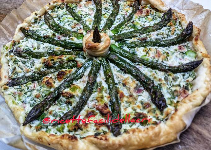 Torta di asparagi