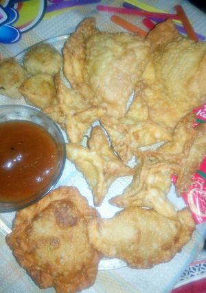 A picture of Wontons.
