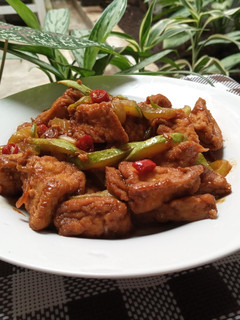 Foto resep Tahu kulit saus inggris....👌