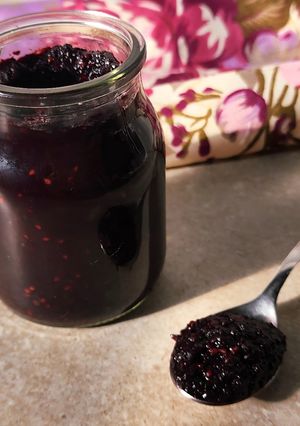 Una foto de 💜Mermelada de moras naturalmente endulzada💜