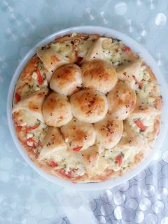 صورة لوصفة بيتزا